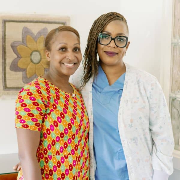 Larissa and Paulette, nurses at Caledon Clinic for ketamine therapy
